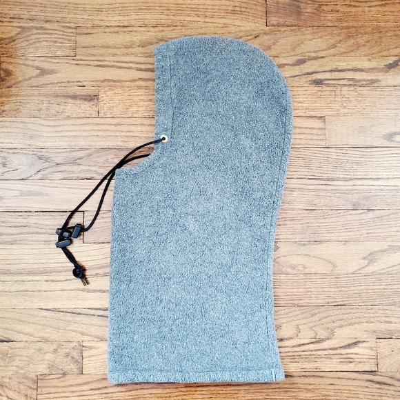 Gray fleece hed soc adult size - Picture 2 of 6